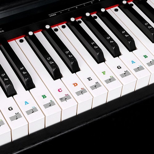 Adesivi pianoforte alta - adesivi,