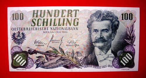 Austria 100 scellini - austria,