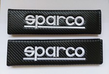 ✅Coppia di 2 Copri Cintura Sicurezza SPARCO tuning lifestyle gaming Motorsport 