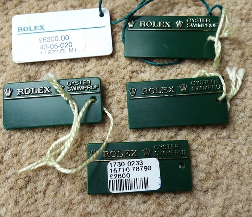 Rolex etichette swing - rolex,