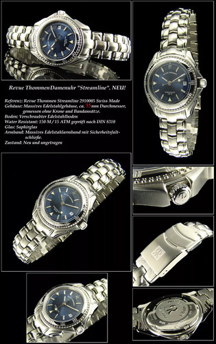 Orologio unisex revue thommen - unisex,