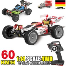 Wltoys XKS 144001 2.4G 1:14 RC Auto 4WD 60km/h Buggy ad alta velocità fuoristrada auto RTR