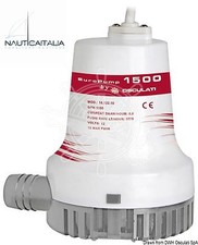 Pompa di sentina EuroPump II 1500 Osculati - 12V - per barca gommone - 16.122.10