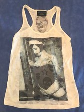 STUPENDA MAGLIA CANOTTA DA DONNA PHILIPP PLEIN WOMEN'S BEAUTIFUL BLOUSE