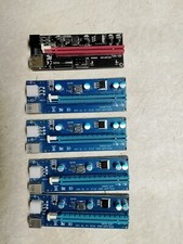 Kit 7pz Riser Mining PCI-Express x1/x16 USB 3.0 - Scheda Grafica GPU