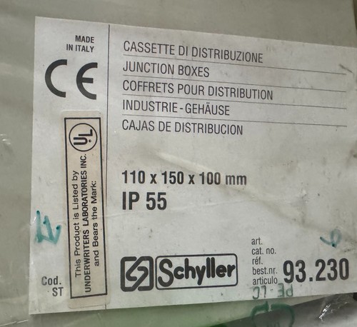 Schyller 230 110x150x100mm - 93.230,