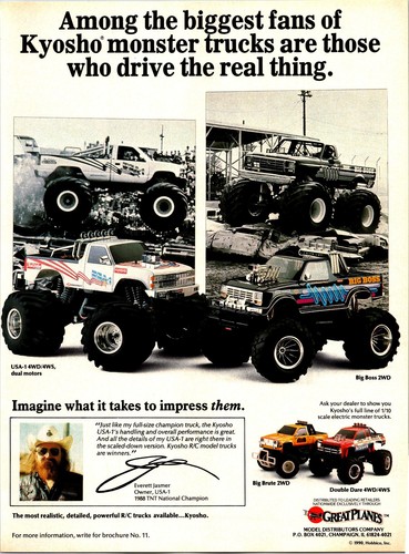 Kyosho usa monster truck - rc,