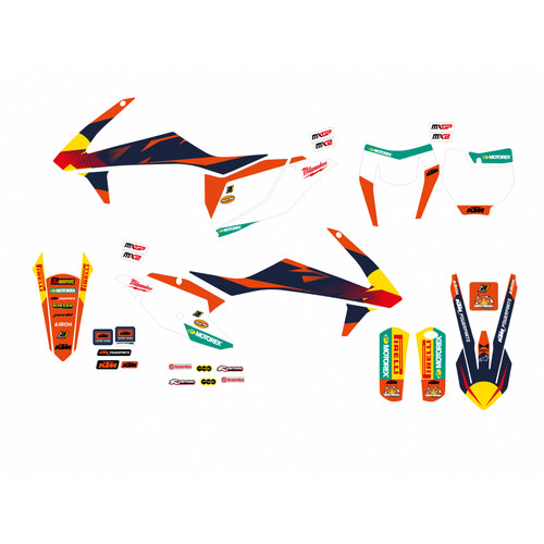 Kit adesivi grafiche ktm - grafiche,