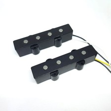 Set Pickup per Jazz Bass JBA54SQP (poli alnico 5 da  1/4") artigianali (NUOVI)