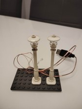 2 Lampioni luminosi con led