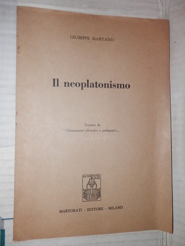 Neoplatonismo giuseppe - neoplatonismo,