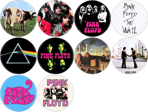 Pink floyd lot 10 badges - pink,