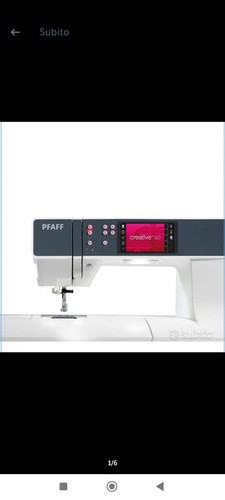 Pfaff macchina cucire e - 3.0, da