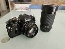 Macchina fotografica reflex analogica RICOH KR-10 + ottica F2-50mm + ottica zoom