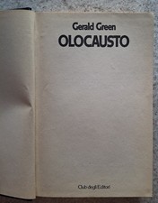 OLOCAUSTO di GERALD GREEN ed.CDE 1979 prima edizione