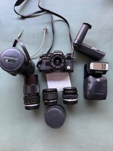 Fotocamera analogica olympus - fotocamera,