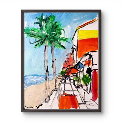 Quadro astratto espressionista
