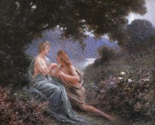 Quadro Francese Scena