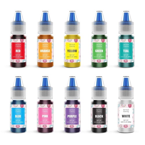 Set colorante alimentare gel - set,