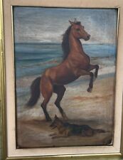 Dipinto olio su tela Animali