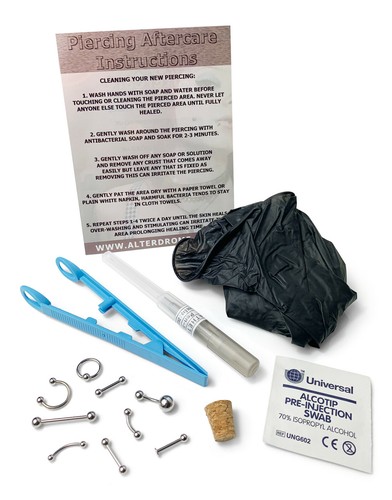 Kit piercing corpo - kit,