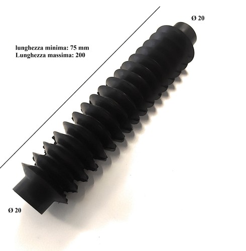 Soffietto gomma 20 - in, Ø