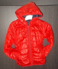 Giubbino bambino Chicco 3 anni giubotto piumino rosso con cappuccio come nuovo