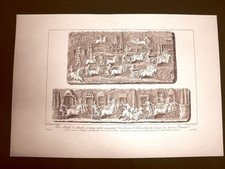 Marble bas-relief Chariot Race