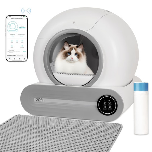 Lettiera per gatti autopulente - lettiera,