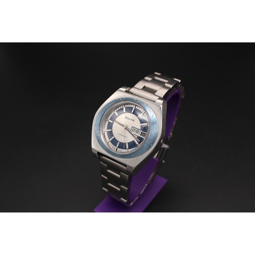 Quadrante blu bullseye bulova - blu,