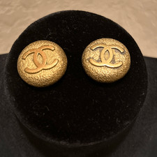 Vintage Chanel CC Logo Clip On