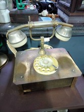 telefono metallo stile vintage