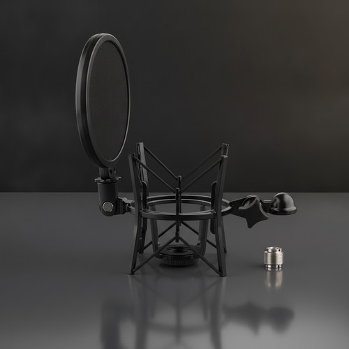 Supporto microfono shock - supporto,