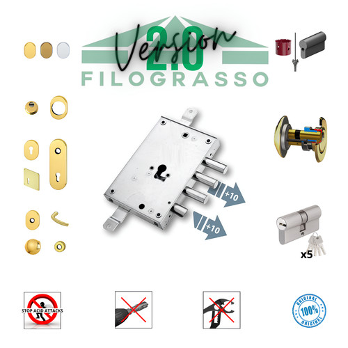 Kit serratura porta - serratura,