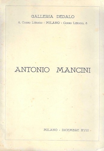 Antonio mancini milano - antonio,