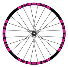 Kit adesivi per Cerchi Bici 26 27,5 28-29 Pollici Ruota MTB Mountain Bike MTB005