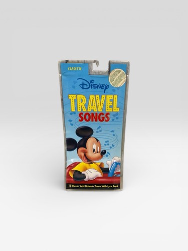 Disney travel songs - songs, cassette