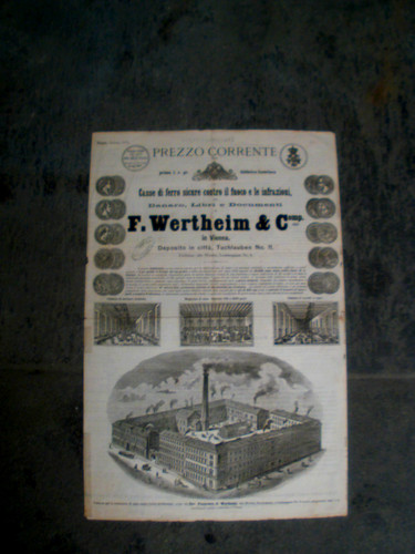 Casse ferro wertheim - ferro, &