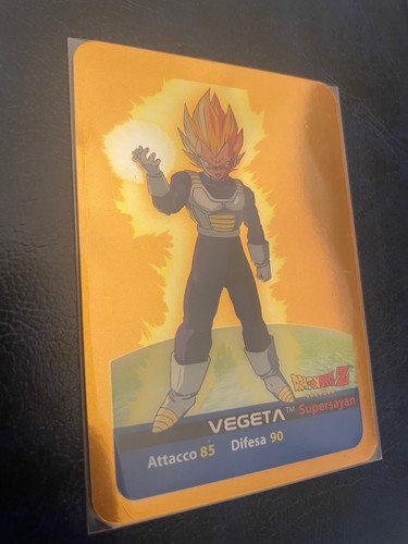 Dragonball lamincards vegeta - dragonball, z