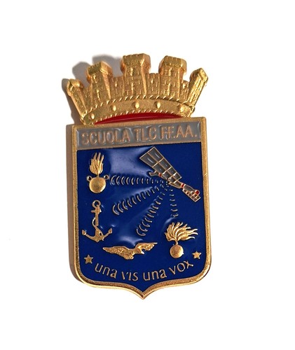 Distintivo scuola tlc aa - scuola, ff.aa