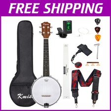 Sapele Banjo Ukulele 23'' Kit