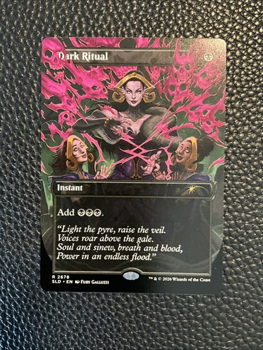 Mtg dark ritual 2678 - mtg, foil