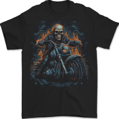 Maglietta uomo grim reaper - da,