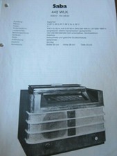 Schema elettrico Radio Saba