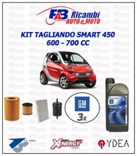 KIT TAGLIANDO SMART 450 (600cc - 700cc) (BENZINA) 4 FILTRI + 3 OLIO OPEL 10W40