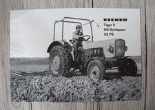 Eicher depliant originale per