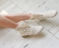 Stivali donna perforati estivi