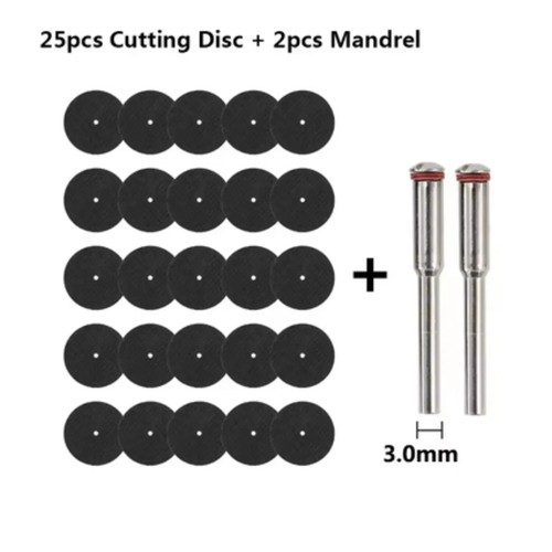 Set 25pz dischi taglio - 25pz,
