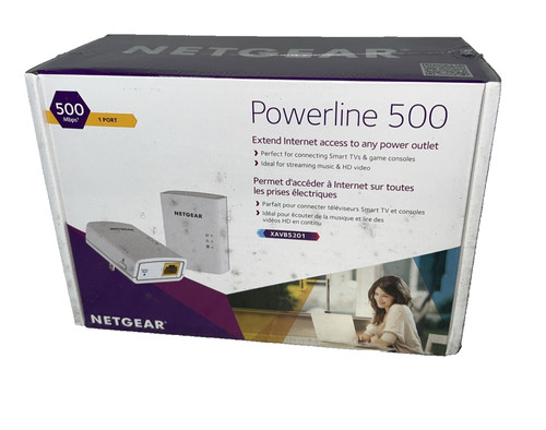 Sealed netgear powerline 500 - sealed-netgear,