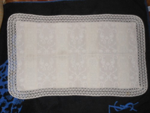 Tovaglietta bordo pizzo